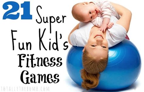 21 Super Fun Kid's Fitness Games