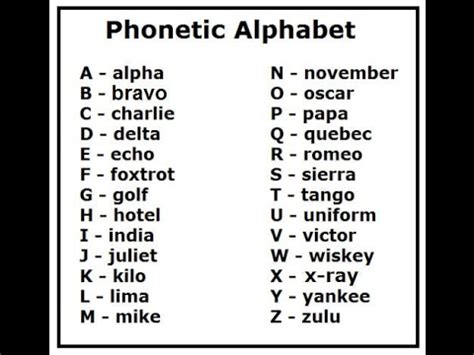 Police Phonetic Alphabet Test : Amazon Com Police Security Lined ...