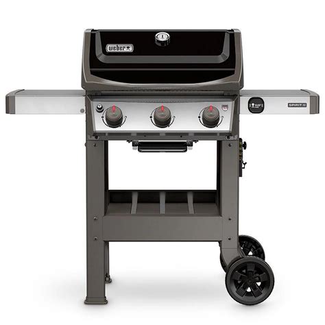 Weber Spirit II E-310 3-Burner Propane BBQ Grill in Black | The Home ...