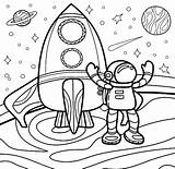 Astronaut Coloring pages  100 Pages For Kids sketch template