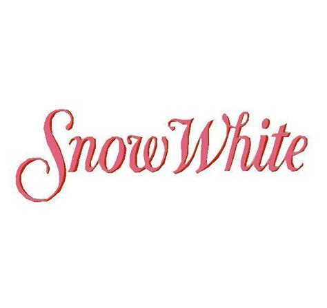 Snow White Disney Logo