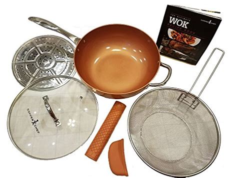 Copper Chef Pro 12 XL Wok Set 7 Pc. | Pricepulse