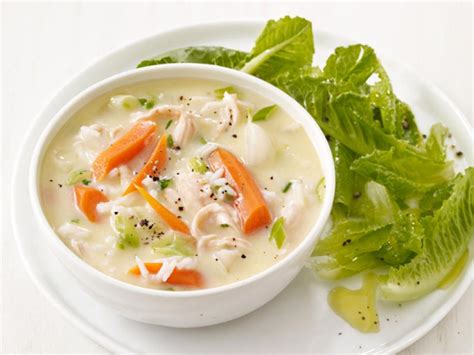 Lemon Chicken Soup and Salad Recipe | Food Network Kitchen | Food Network