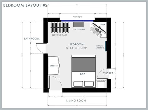 Ryann's Bedroom Layout Design Agony: Can An Adult Bedroom Have A Bed In ...