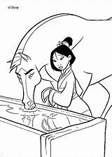 Free Printable Mulan Coloring Pages For Kids sketch template
