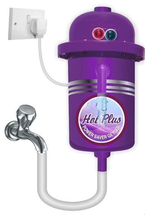 Capacity(Litre): 1.5 Litre Hot Plus Instant Water Heater Geyser, Purple, 25 Bar at Rs 720/piece ...