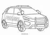 Police Car For Coloring At Ganangelicablog Blog sketch template