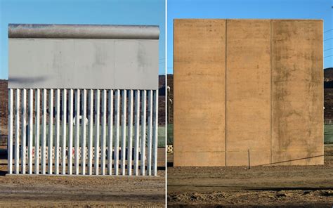 See All 8 Prototypes for Trump's 'Big, Beautiful' Border Wall - NBC News