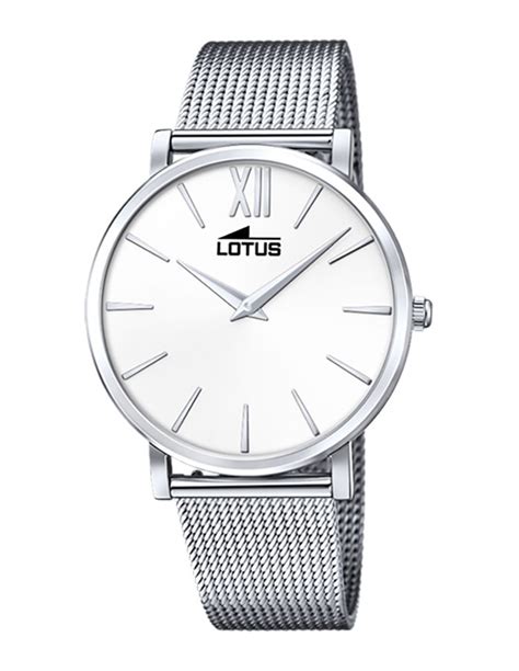 Lotus 18728/1 Lotus Smart Casual Extra White Leather Strap Pack