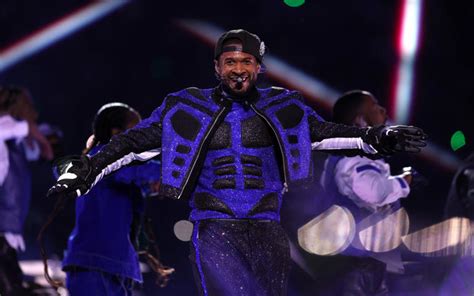 Yeah, yeah, yeah... Usher can flex his Super Bowl comeback, but it was ...