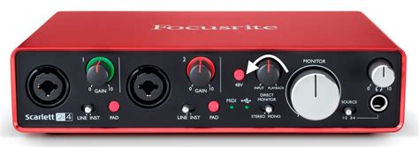 What does the 'Input | Playback' dial on my Scarlett 2i4 1st & 2nd Gen do? – Focusrite Audio ...