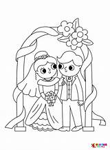 20  Bride And Groom Coloring Pages Free Printable PDF & Online sketch template