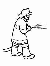 Printable Firefighter Coloring Pages At GetColoringscom  Free sketch template
