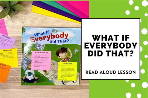 Teaching Responsibility with What If Everybody Did That? - The Colorful Apple