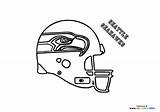 Seattle Seahawks NFL Helmet  Coloring Pages For Kids sketch template