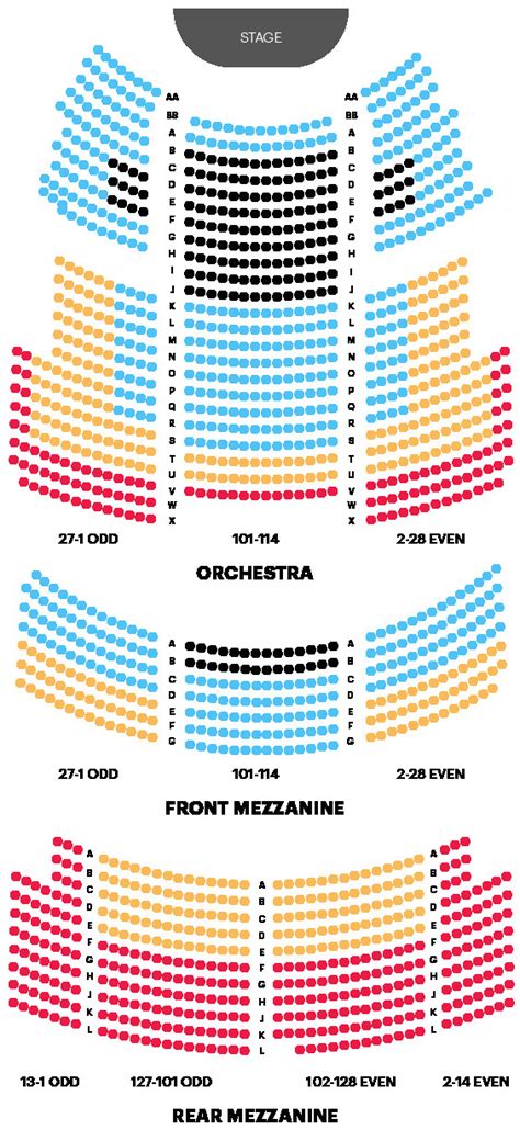 Tennessee theatre Seating Map | secretmuseum