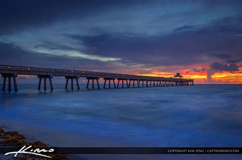 Deerfield Beach Fishing Pier | Royal Stock Photo