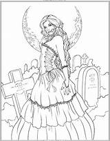 Gothic Coloring Pages For Adults At GetDrawings  Free Download sketch template