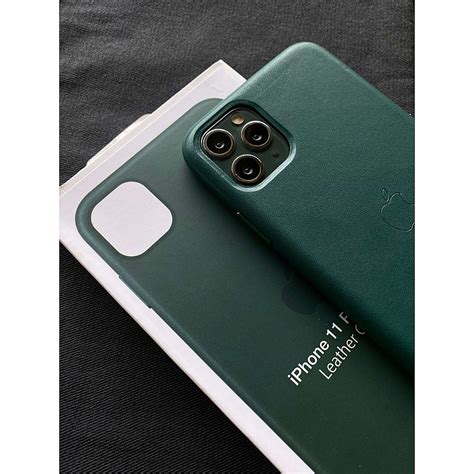 Pine Green Leather Case For iPhone - By CaseKiDukaan