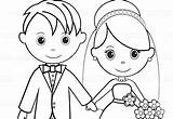 Free Printable Bride And Groom Coloring Pages sketch template