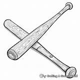Baseball Bat Coloring Pages  Free & Printable sketch template