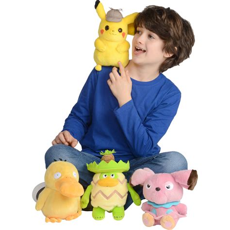 Product Name Pokémon Detective Pikachu Movie Talking Psyduck Plush - 8 ...