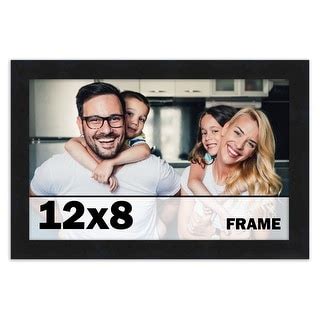 12x8 Frame Black Picture Frame - Complete Modern Photo Frame Includes - Bed Bath & Beyond - 27204103