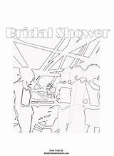 Free Printable Bridal Shower Coloring Pages sketch template