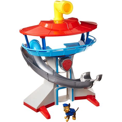 Paw Patrol - The Lookout Playset with Chase - Walmart.com