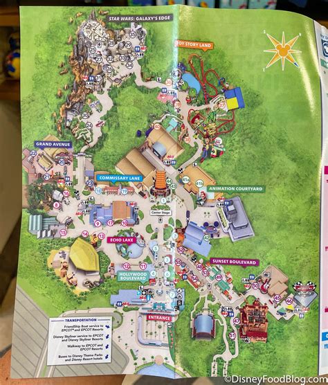 Disney's Hollywood Studios Gets a New Map With a BIG Change! | the disney food blog