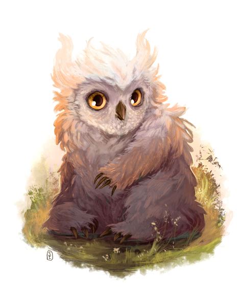 ArtStation - Owlbear Cub