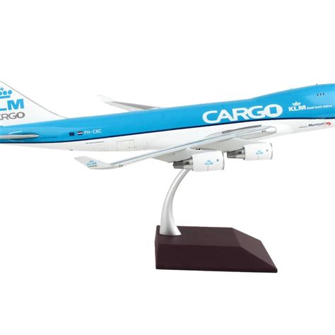 Boeing 747-400F Commercial Aircraft "KLM Royal Dutch Airlines Cargo" Blue with White Tail ...