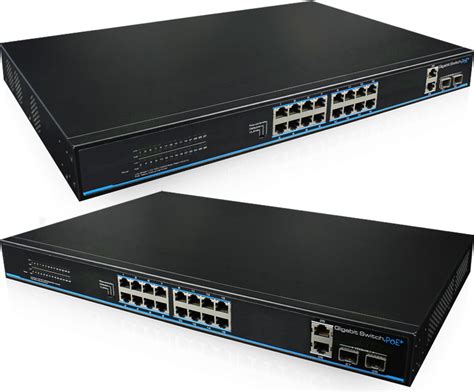 16 Port PoE Network Switch : All Gigabit : 16x 1000Mbps Gigabit PoE ...