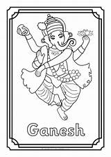 Hindu Gods Hinduism Pencil Drawing Drawings God Goddesses Coloring  sketch template