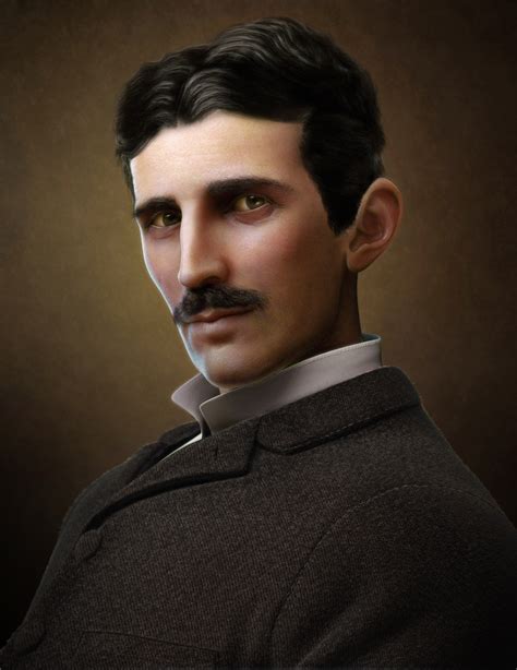 Nikola Tesla by Predrag Krishan`, Serbia