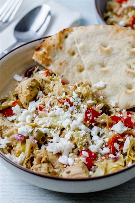 Easy Instant Pot Greek Chicken Recipe with Orzo - Snug & Cozy Life