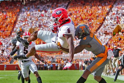 Georgia vs. Tennessee final score: Vols look helpless, 41-0 - SBNation.com