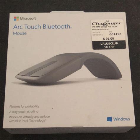 Microsoft Arc Touch Bluetooth Mouse, Computers & Tech, Parts & Accessories, Mouse & Mousepads on ...