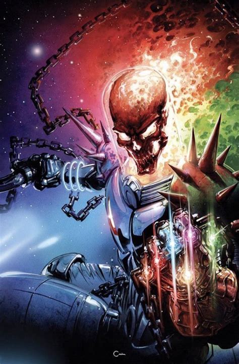 Cosmic Ghost Rider Destroys Marvel History #1 Clayton Crain Variant Set Marvel Artwork, Marvel ...