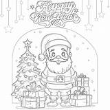 Best Santa Colouring Page  Coloring Pages Mimi Panda sketch template