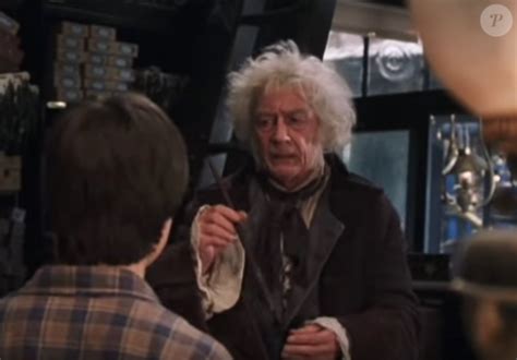 Photo : John Hurt était le marchand de baguettes Mr. Ollivander dans la ...