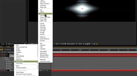 Anamorphic Lens Flare Tutorial in Adobe After Effects - YouTube