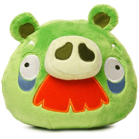 Buy Mighty Mojo Angry Birds - Moustache Pig - 8 Inch Collectible Plush ...