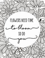 50 Best Printable Inspirational Quote Coloring Pages  World Of Printables sketch template