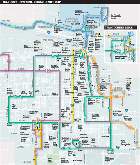 System Map - YCAT - Yuma County Intergovernmental Public Transportation ...