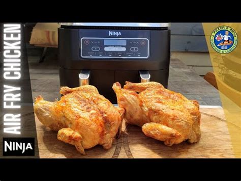 Ninja Dual Zone Air Fryer Whole Chicken - YouTube