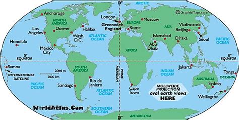 International Date Line On World Map - Oconto County Plat Map