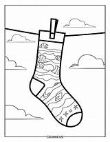 75  Sock Coloring Pages For Kids & Adults Free Printable PDFs sketch template