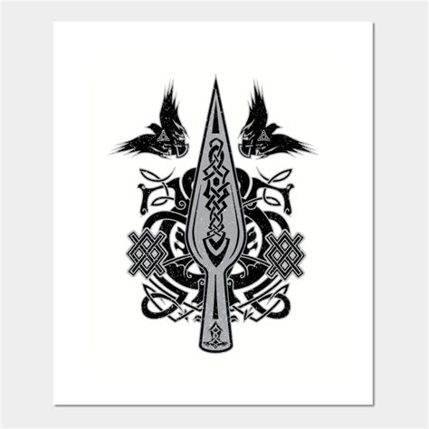 Gungnir - Spear of Odin - Gungnir - Posters and Art Prints | TeePublic