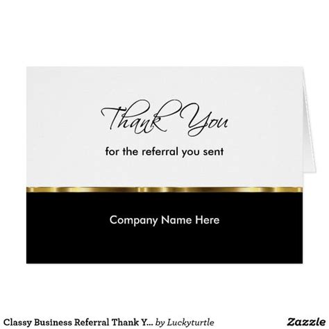 Professional Thank You Card Template